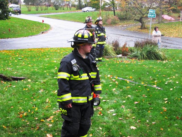 As we all lived through the Perfect Storm Sandy the Nanuet Fire Department answered the calls for help. Over 80 calls in  24 hours. Here are a few from Monday evening. Photo By Vincent P. Tuzzolino . 10-29-2012